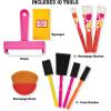 imageMod Podge Essential Decoupage Kit Featuring 8 Formulas and 10 Tools Perfect for DIY Arts and Crafts Projects Assorted