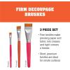 imageMod Podge Furniture Brush Set of 3 1 14Inch 1116Inch 38Inch 24781 One Each Original VersionDecoupage Brush 3 PC