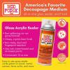 imageMod Podge Spray Acrylic Sealer that is Specifically Formulated to Seal Craft Projects Dries Crystal Clear is NonYellowing NoRun and Quick Drying 12 ounce Gloss