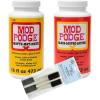 imageMod Podge Complete Decoupage KitTwo 16oz Bottles Waterbase SealerGlue Matte Gloss Finish with 4pk Foam Brush Set ClearCrafters Choice Brushes