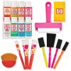 imageMod Podge Essential Decoupage Kit Featuring 8 Formulas and 10 Tools Perfect for DIY Arts and Crafts Projects Assorted