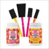 imageMod Podge Puzzle Saver Kit Includes 4 Foam Brushes Perfect for DIY Arts and Crafts Projects Assorted