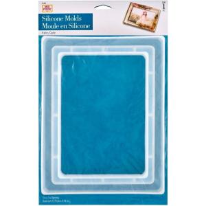 imageMod Podge Frame Clear Silicone Casting Mold 5quot x 7quot Opening for Epoxy Supplies for DIY Resin Arts and Crafts Projects 27581