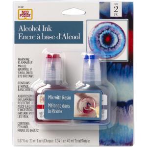 imageMod Podge Fun Brights Alcohol Set of 2 67 fl oz  20 ml Kit DIY Epoxy Resin Ink Supplies for Arts and Crafts 25286