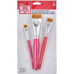 imageMod Podge Furniture Brush Set of 3 1 14Inch 1116Inch 38Inch 24781 One Each Original VersionDecoupage Brush 3 PC