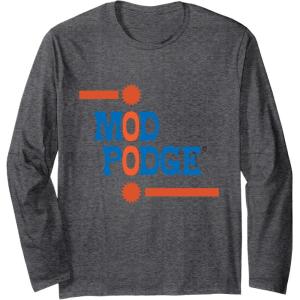 imageMod Podge Original Logo Long Sleeve TDark Heather Grey