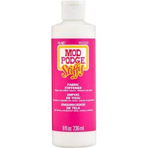 imageMod Podge Plaid Stiffy Fabric Stiffener 8Ounce 1550 White