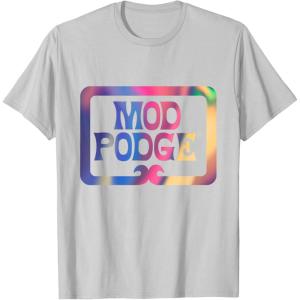imageMod Podge Psychedelic Logo TSilver Grey
