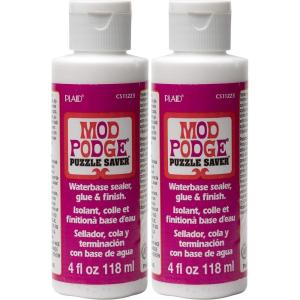imageMod Podge Puzzle Saver 4Ounce CS11223 4 oz 4 Fl Oz  White4 Fl Oz Pack of 2