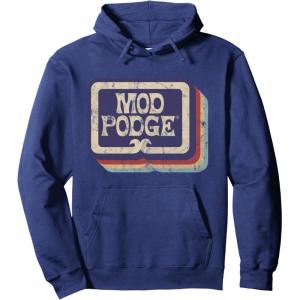 imageMod Podge Retro Logo HoodieNavy Blue
