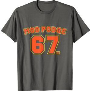 imageMod Podge Varsity T TShirtAsphalt Grey