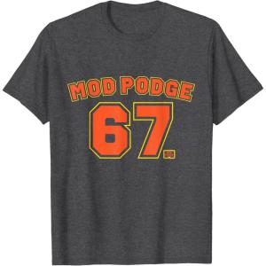 imageMod Podge Varsity T TShirtDark Heather Grey