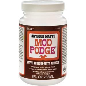 imageMod Podge Waterbase Sealer Glue and Finish 8Ounce CS12948 Antique Matte1 Pack