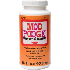 imageMod Podge Waterbase Sealer Glue and Finish Satin 16 Ounce