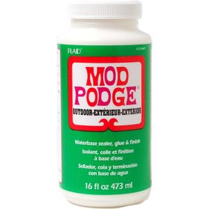 imageMod Podge Waterbase Sealer Glue and Finish for Outdoor 8Ounce CS11220 Clear Finish16 ounce