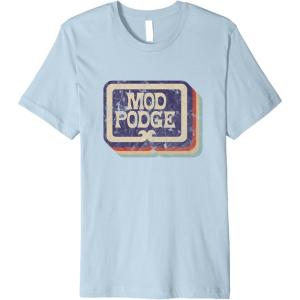 imageMod Podge premium retro logo tshirtBaby Blue