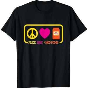 imagePeace Love ampamp Mod Podge TBlack