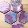 imageMod Podge River Set of 5 Coaster Kit Surface for Epoxy DIY Wood Pouring Supplies for Resin Arts and Crafts 56934E