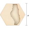 imageMod Podge River Set of 5 Coaster Kit Surface for Epoxy DIY Wood Pouring Supplies for Resin Arts and Crafts 56934E