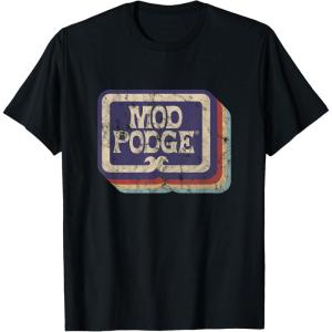 imageMod Podge Retro Logo Tshirt TShirtBlack