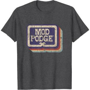 imageMod Podge Retro Logo Tshirt TShirtDark Heather Grey