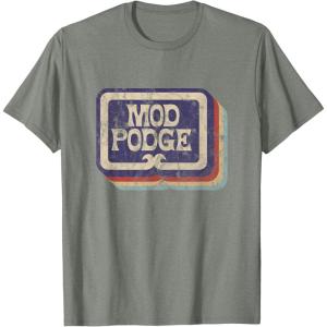 imageMod Podge Retro Logo Tshirt TShirtOlive Heather